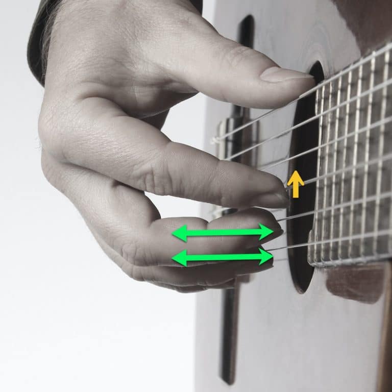 post stroke right hand fingerpicking technique | Learn Fingerpicking