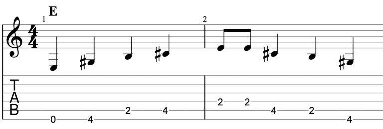 Boogie Woogie Fingerstyle Bass ex1