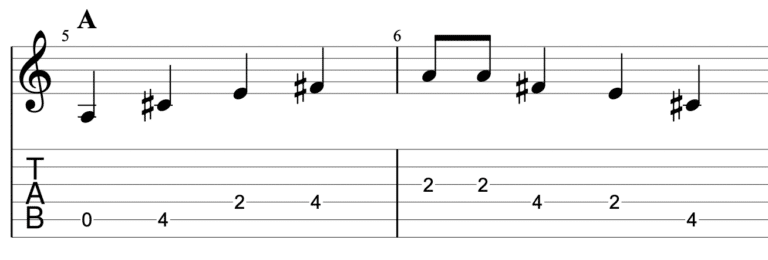 Boogie Woogie Fingerstyle Bass ex3