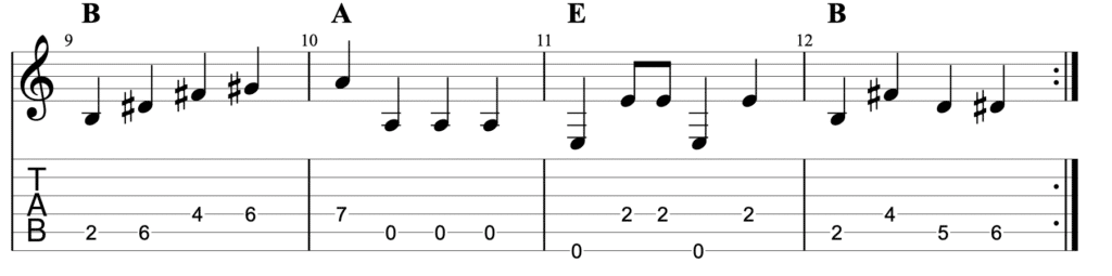 Boogie Woogie Fingerstyle Bass ex5