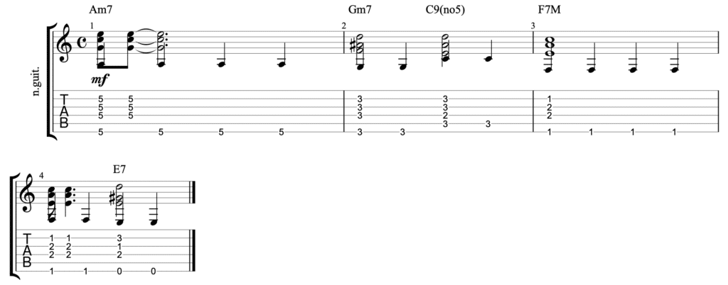 sunny bobby heb learn fingerpicking songs | sunny example 2