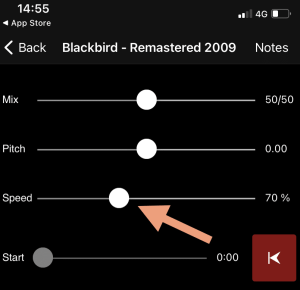 reduce tempo - how to slow down songs on spotify
